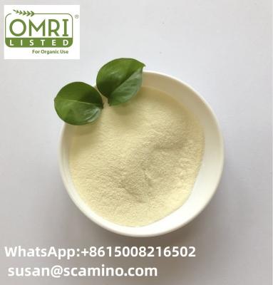 China 15-1-1 Pure Protein Dry Organic Fish Fertilizer Made From Cod Fish Hydrolysate for sale