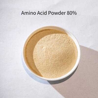 China Ph4-6 hidrolizado Aminoácido 80% Aminoácido fertilizante orgánico N14 en venta