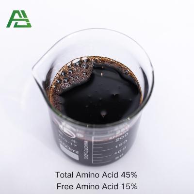 China Oligosaccharide Peptide Agriculture Fertilizer Amino Acid Liquid Fertilizer 45% Antistress for crops for sale