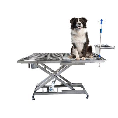 China Chinese SNMC Pet Laparoscopic Veterinary Prep Veterinary Surgery Operating Surgical Table for sale