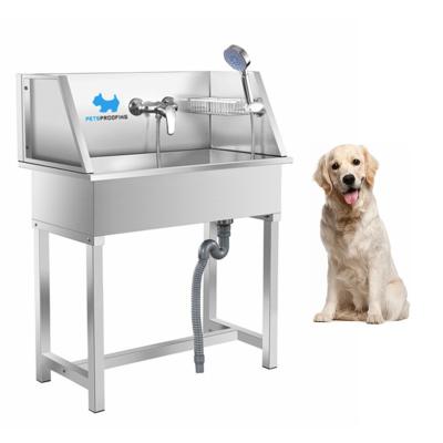 China Dense Petsproofing Dog Grooming Tub Open Door Tub Dog Massage Tub Massager Machine Pet Spa Sealable Tub Dense Bubbles Tub for sale