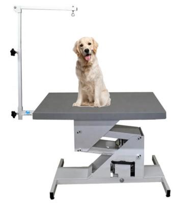 China Large Dog Grooming Table Grooming Table Cheap Adjustable Folding High Quality Viable Rubber Grooming Table for sale