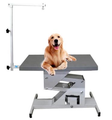 China Large Grooming Table Dog Grooming Table Adjustable High Quality Viable Grooming Table Diy Dimensions for sale