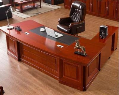 China New Extendable Desks L Shape Office Furniture Director Design Home Office Desk For Manager for sale