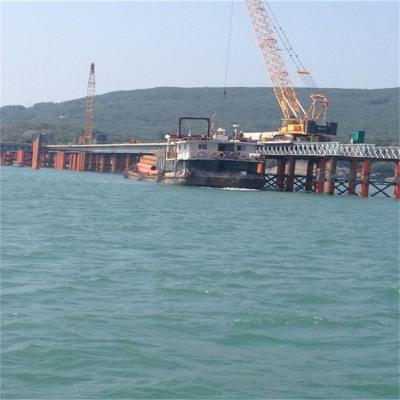 China Los paneles de la cubierta de puente del marco de acero, plataforma de funcionamiento temporal del puente temporal en venta