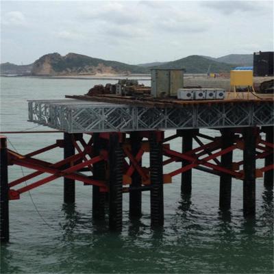 China Emergency Use Military Pontoon Bridge Easy Assembly HD200 Type Bailey Steel Bridge for sale