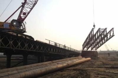 China Multi - puente de viga de acero de acero de la carga pesada del puente de braguero del palmo para el funcionamiento de la construcción en venta