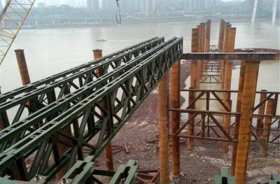 China Modular Mabey Compact 200 Bridge Temporary Steel Bridge For Construction Support for sale