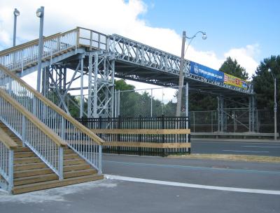 China Bailey System Steel Truss Bridge Galvanized Surface Prefabricated Foot Bridge for sale