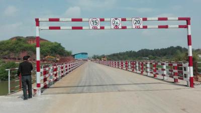 China A través del palmo largo de acero del puente de braguero a través 321 del tipo puente de bailey en venta