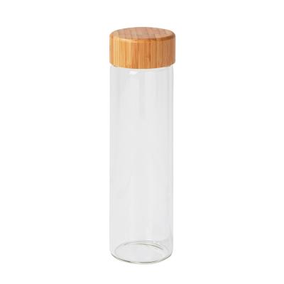 China Custom Viable Water Bottle Clear Water Bottle Glass Water Bottle for sale