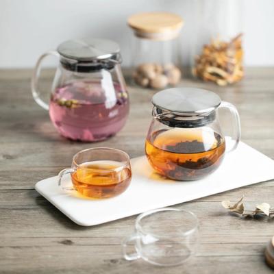 China Viable Nordic Teapots Glass Tea Maker Glass Teapots for sale