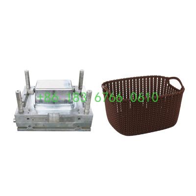 China Charming Design Picnic PP Vegetable Storage Basket Mold Eco Friendly Colorful Steel Plastic Small With Lid for sale