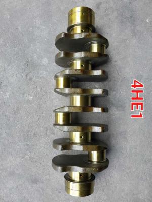 China 8-97165-483-0 Máquinas de construção Isuzu Motor Crankshaft 4HE1 Material de fundição à venda