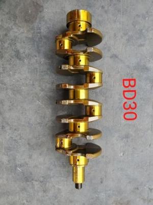 China 12200-54t00 Nissan Motor Crankshaft BD30 Material de aço fundido Volante de fuso Furo 6 furos à venda