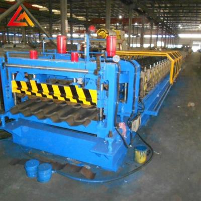 China High Quality Hotels Metal Roof Tile Making Roll Forming Machine for sale