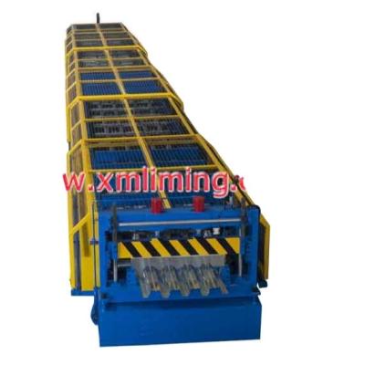 China Hotels Floor Decking Roll Shaped Machine for sale