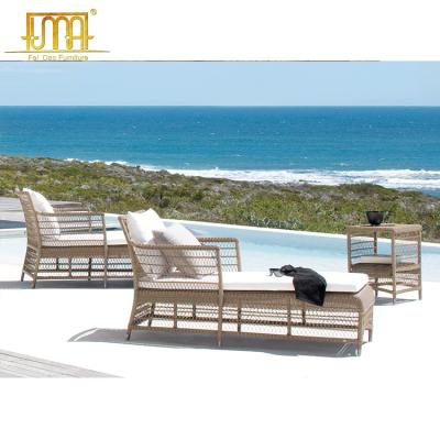 China Modern Outdoor Sun Sofa Convertible Furniture Pool Lounge Chairs for sale