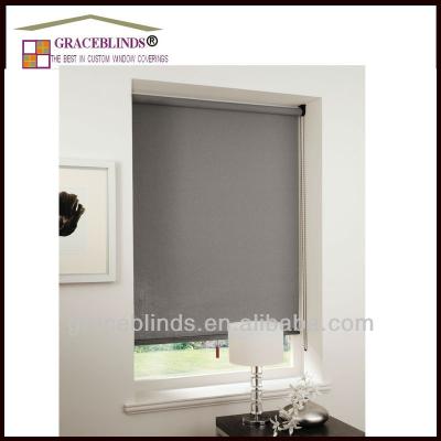 China 100% Polyester Blackout Blackout Sunscreen Blackout Roller Blinds And Window Curtain Manual Fabric for sale