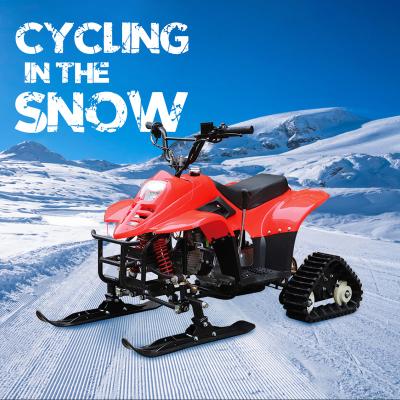 China 2022 Brand New Electric Snow Bike 500W 60KM/H Electric Snow Scooter Adults/Kids Electric Snow Bike Scooter for sale