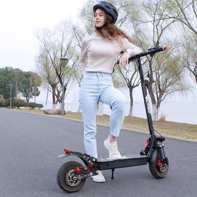 China 10 Inch Motor 2000W 52V Off Road Electric Scooter Adult Men Double High Speed ​​Wide Wheels for sale