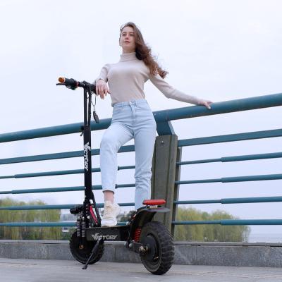 China 2021 10 Inch 52V 2400W 18AH Electric Scooter Adult Men's High Speed ​​Portable Hot Selling for sale