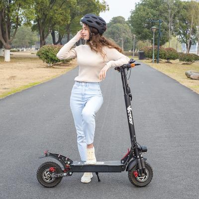 China 10 Inch Off Road Adults E Scooter Portable Electric Scooter 52V Men for sale