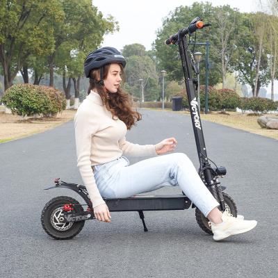 China Unisex Portable and Foldable Fasted Folding Electric Scooter 800W 40 M/H Max Speed ​​Dual Motor with Off Road Air Tire for Adults for sale