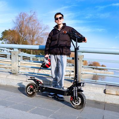 China Dual Motor Off Road 2000W 11Inch Air Tire Scooters Unisex Electric UK Warehouse Fast Speed ​​Fast Shipping EU for sale