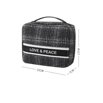 China Cheap Hot Sale Wholesale Good Quality Handled Makeup Cases Cosmetic Bag for sale