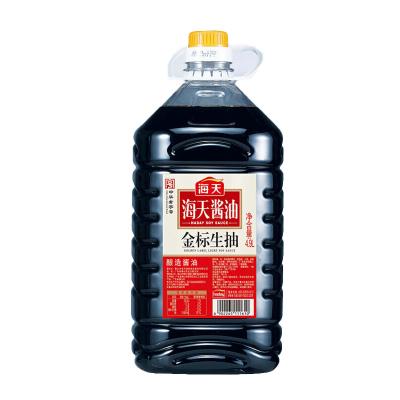 China Liquid Food Seasoning 4.9L/bottle Light Soy Sauce Manufacturers Suppliers Export Seasoning  golden Light soy sauce Haitian brands for sale