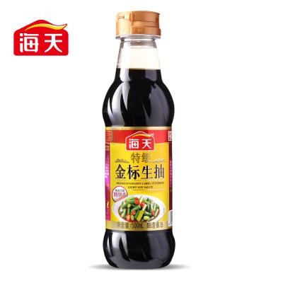 China Liquid Food Seasoning Popular seasoning around the world chinese soy sauce Haitian National standard soy sauce for sale