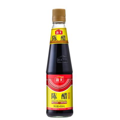 China Liquid Food Seasoning china  popular seasoning stir-fry seasoning Haday mature vinegar 450ml black rice vinegar for sale