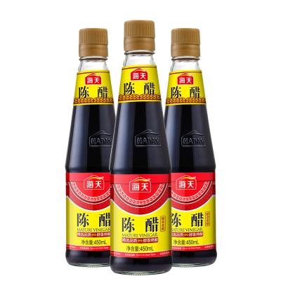 China Liquid Food Seasoning Black vinegar stir-fry seasoning 450ml Haday mature vinegar  black rice vinegar for sale