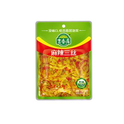 China Turnip Factory Wholesale Jixiangju Spicy Sansilk 106G spicy flavour Mustard for sale