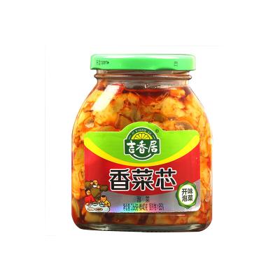 China Turnip 2022Factory Wholesale Ji xiang ju cilantro core 266G  Mustard  Brand pickle for sale