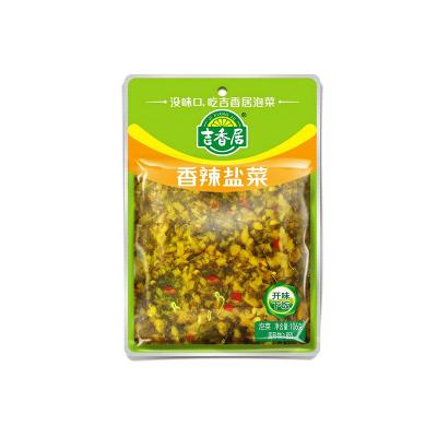 China Chinese  vegetable Factory WholesaleJi Xiang Ju spicy salt vegetables 106G spicy flavour   Mustard tuber mustard for sale