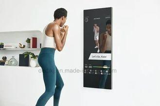 China Metal Smart Mirror LCD Screen , Digital Mirror Advertising Remote Control for sale