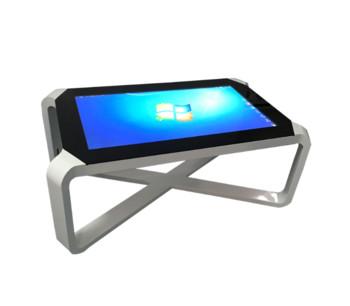 China Tempered Glass Interactive Touch Screen Table Stand Horizontal Machine 1920*1080 for sale