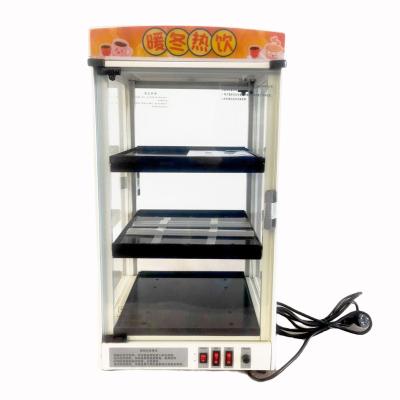 China HSC-48P Hotel Deli Food Warmer Display Showcase Hot Beverage Heating Cabinet for sale