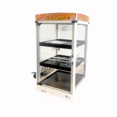 China Hotel commercial semi-transparent prettier drink warming cabinet for sale