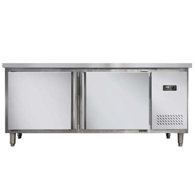 China Absorption Stainless Steel Tabletop Kitchen Freezer Restaurant Equipment Kitchen Refrigerator for sale