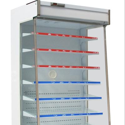 China Outdoor Supermarket Commercial Refrigeration Equipment Island Freezer With Big Window for sale