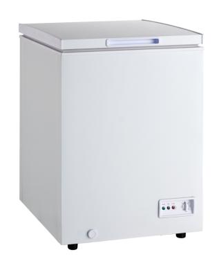 China Defrost BD-100/100L/5Cu.Ft Chest Freezer Solid Door Freezer With LED Light for sale