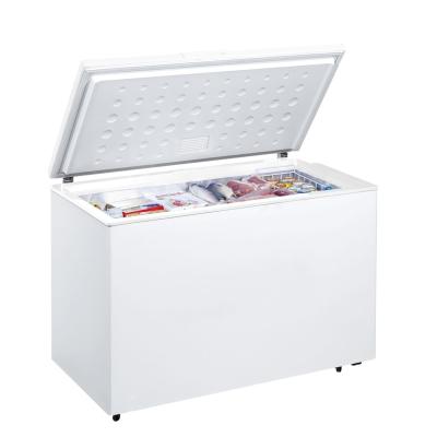 China Defrost New Type Open Door Single Top Chest Freezer For BD 200L Chest Freezer for sale