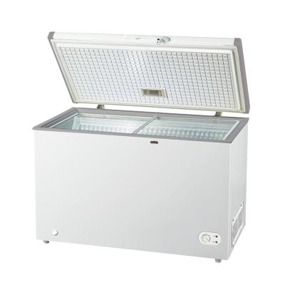 China Defrost Chinese Type Single Door Chest Freezer Factory Chest Freezer 300L for sale