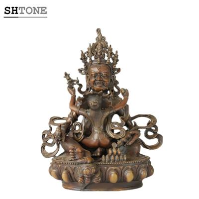 China TPFX-020 Ancient Buddhist Statue Figurines SHTONE Buddha Home Decor Garden Statue Sculptures for sale