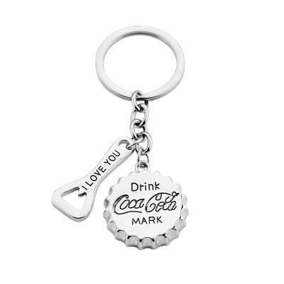 China Wholesale High Quality Custom Metal Beer Bottle Opener Metal Beer Bottle Opener Key Chain Key Chain SHTONE for sale