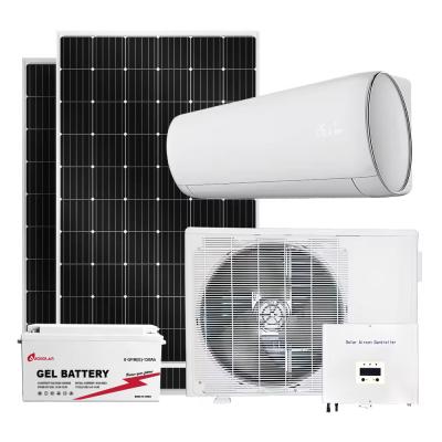 Cina 18000btu Climatizzatore solare Set completo Invertitore ibrido solare per uso domestico in vendita