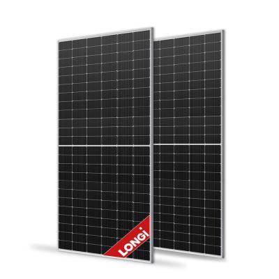 Chine 2278*1134*35mm Tailles du panneau Longi Module solaire photovoltaïque mono demi-cellule Panneaux solaires de 550W à vendre